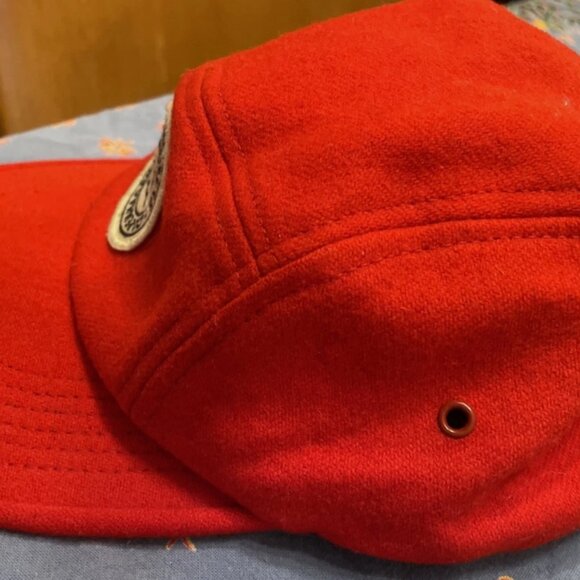 NORSE PROJECTS red wool baseball hat adjustable back - Picture 6 of 12